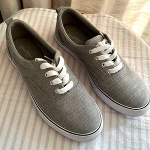 Never Worn Gray Sneakers
